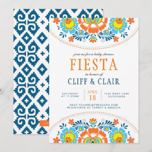 Invitation Baby shower Fiesta