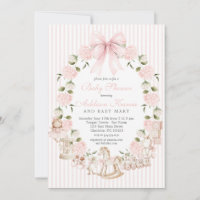 Baby Shower Fille Vintage, Jouets pour bébé fille