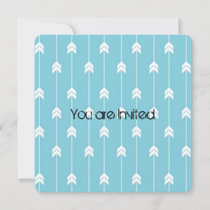 Invitation Baby shower Flèches