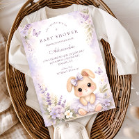 Baby Shower Fleur de Lapin Lavande