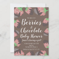 Baby Shower Fraise au Chocolat Fruit Baie