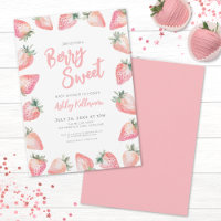 Baby Shower Fraise Sucrée Bébé