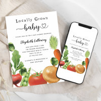 Baby Shower 'Fruits et Légumes de Saison' | Thème