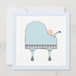 Invitation Baby shower garçon