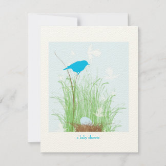 Invitation baby shower - Garçon