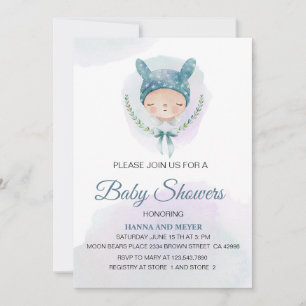 Invitation Baby shower garçon