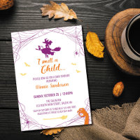 Invitation Baby shower Hocus Pocus