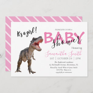 Invitation baby shower, Invitation fille