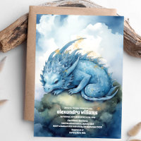Baby shower magique de dragon mystique