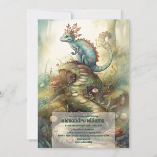 Invitation Baby shower magique Dragon