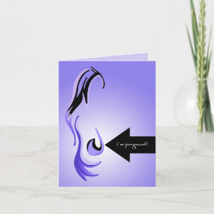 Invitation baby shower (maman griffée)