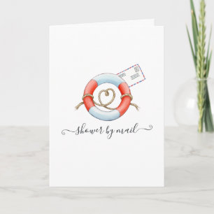 Invitation Baby-Shower Marin par la Poste