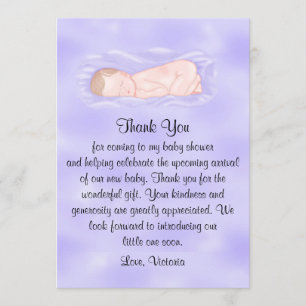 Invitation Baby shower Merci Neutre