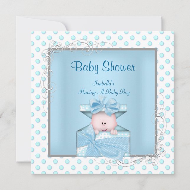 Invitation Baby Shower Mignon (Devant)