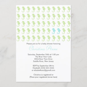 Invitation Baby shower mignon de multiple de garçons de