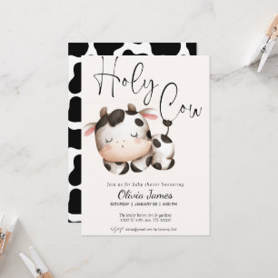 Invitation Baby shower minimaliste sans distinction de sexe d