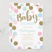 Baby shower neutre pour les femmes Confetti