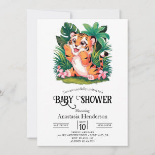 Invitation Baby shower numérique de charme et de rêve
