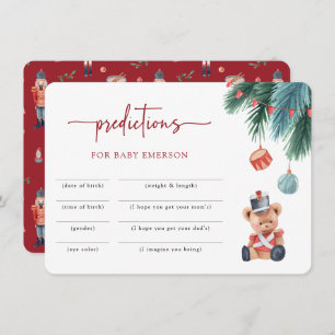 Invitation Baby shower Nutcracker
