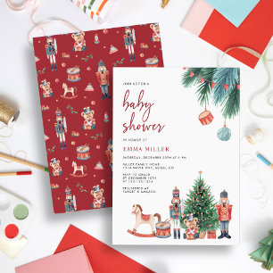 Invitation Baby shower Nutcracker