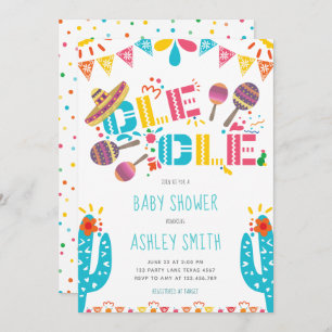 Invitation Baby shower Ole Ole Fiesta