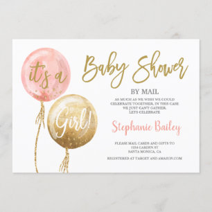 Invitation Baby shower par courrier