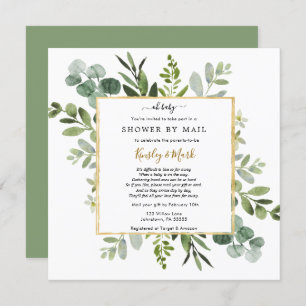 Invitation Baby shower par courrier
