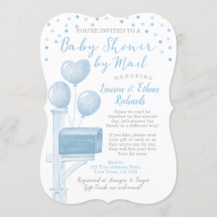 Invitation Baby shower par courrier
