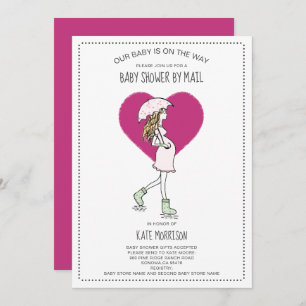 Invitation Baby shower par courrier