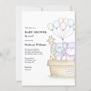 Invitation Baby shower par courrier