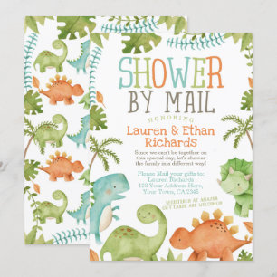 Invitation Baby shower par Mail Dinosaur