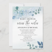 Baby shower par Mail Dusty Eucalyptus Botanique