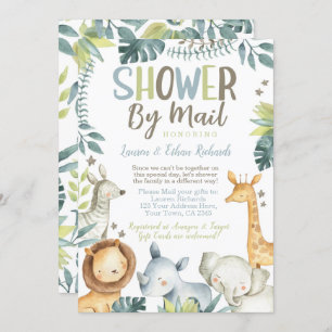 Invitation Baby shower par Mail Safari