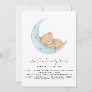Invitation Baby-Shower Pastel à Ballons