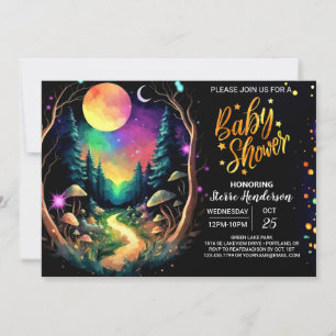 Invitation Baby shower Pastel Boho Adventure Await