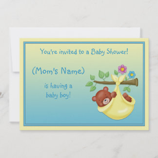 Invitation Baby shower personnalisable
