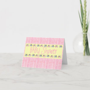 Invitation Baby shower personnalisable