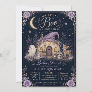 Invitation Baby Shower Petite Boo Automne
