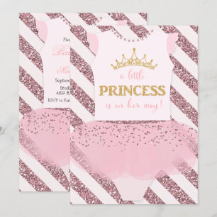 Invitation Baby Shower Petite Princesse
