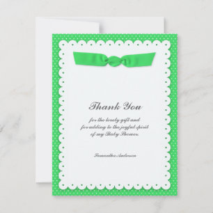 Invitation Baby shower plat Merci