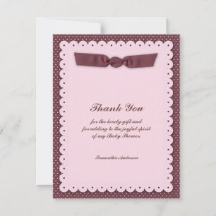 Invitation Baby shower plat Merci