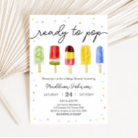 Baby shower Popsicle