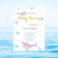 Baby shower pour enfants de Shark Summer Party