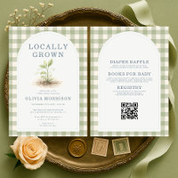 Baby Shower Pousses Cultivées Localement Tout-en-U