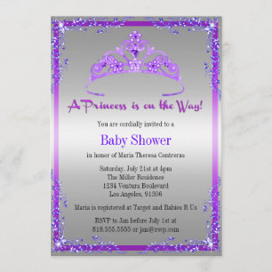 Invitation Baby shower Princess
