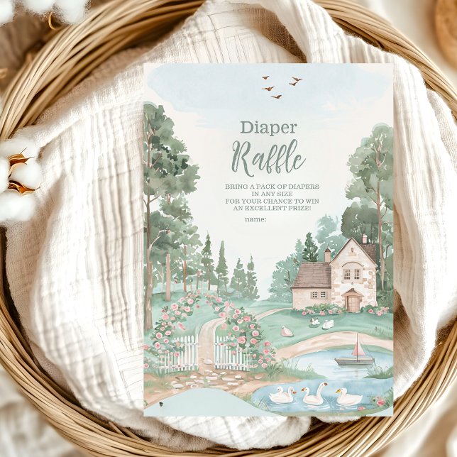 Invitation Baby shower princesse de cygne (Créateur téléchargé)