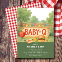 Invitation Baby shower Q bébé