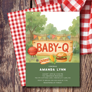 Invitation Baby shower Q bébé