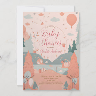 Invitation Baby shower River Vista