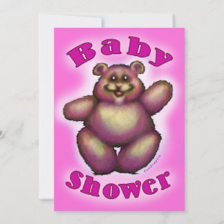 Invitation Baby shower rose